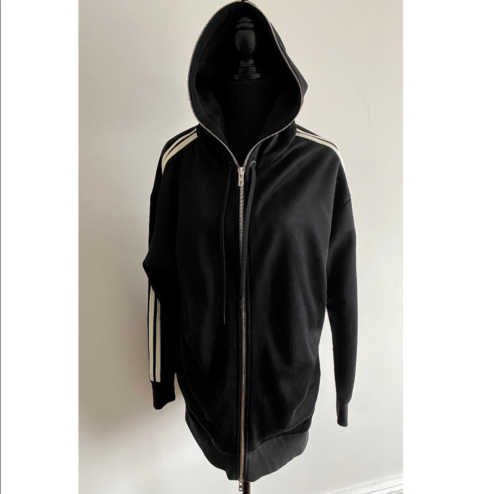Rag & Bone Long Zip-Up Hoodie